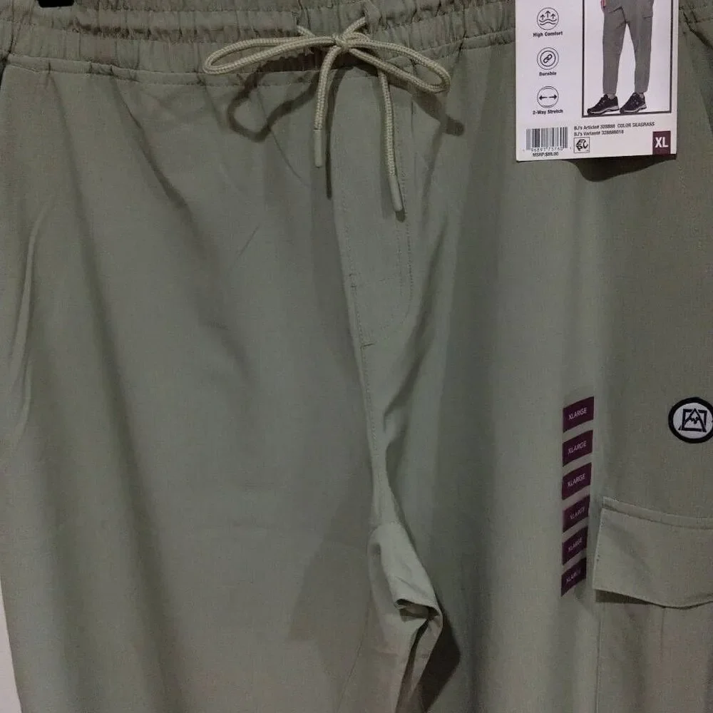 Avalanche Stretch Ripstop Cargo Pants, NWT, XL Sea Grass Green